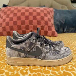 Nike Air Force 1 Low Sky Blue Crushed Velvet